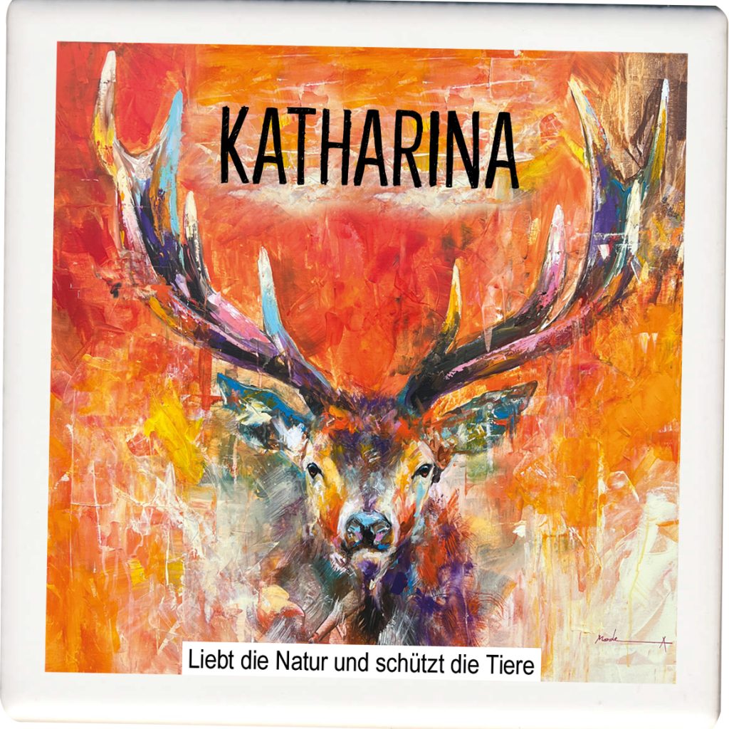 Namens-Untersetzer WILDLIFE EDITION